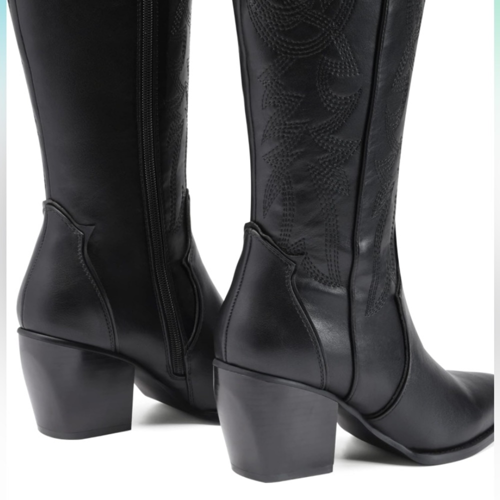 DREAM PAIRS Womens Cowboy Boots. - Picture 3 of 7